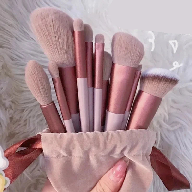 13-Piece Makeup Brushes Set