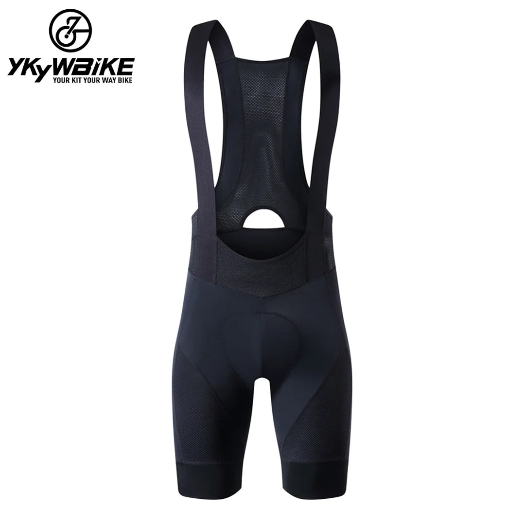 YKYWBIKE Cycling Bib Shorts Men Outdoor Wear Bike Ride 6 Hours Padded Riding Bib Tights Bicycle Men&