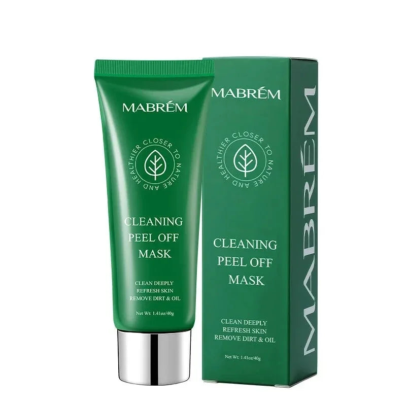 Bamboo Charcoal Nose Peel-Off Mask for Deep Cleansing & Acne Spot Treatment