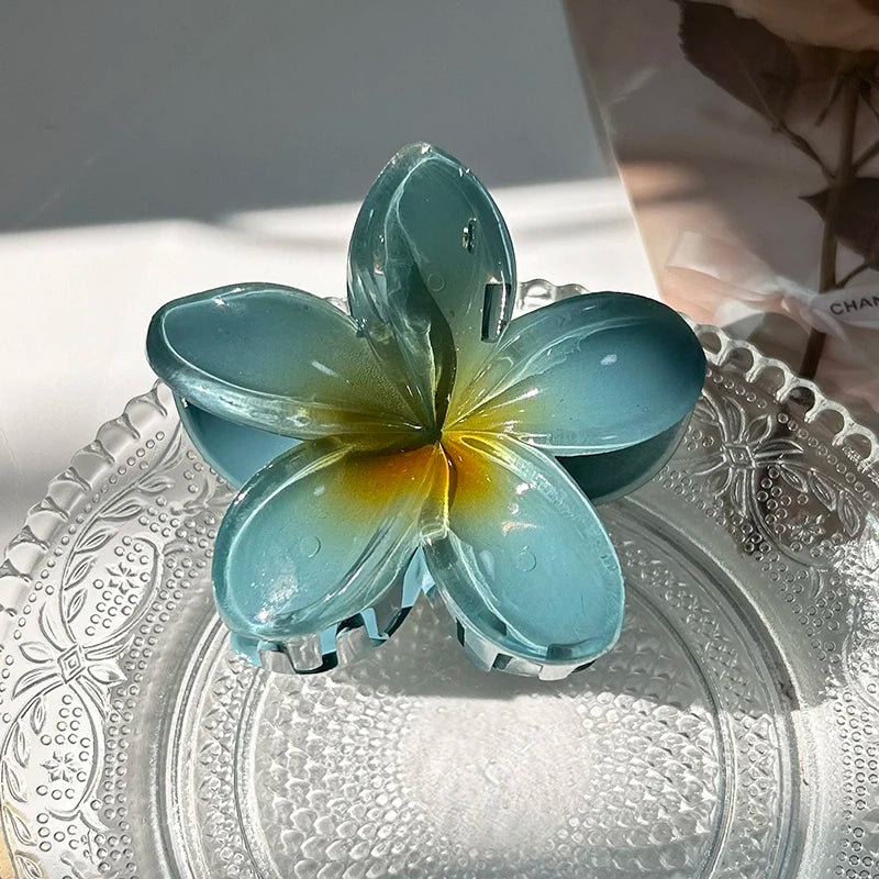 Fashion Flower Hair Claw Clip for Women & Girls
