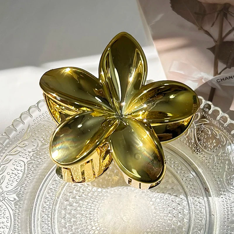 Fashion Flower Hair Claw Clip for Women & Girls