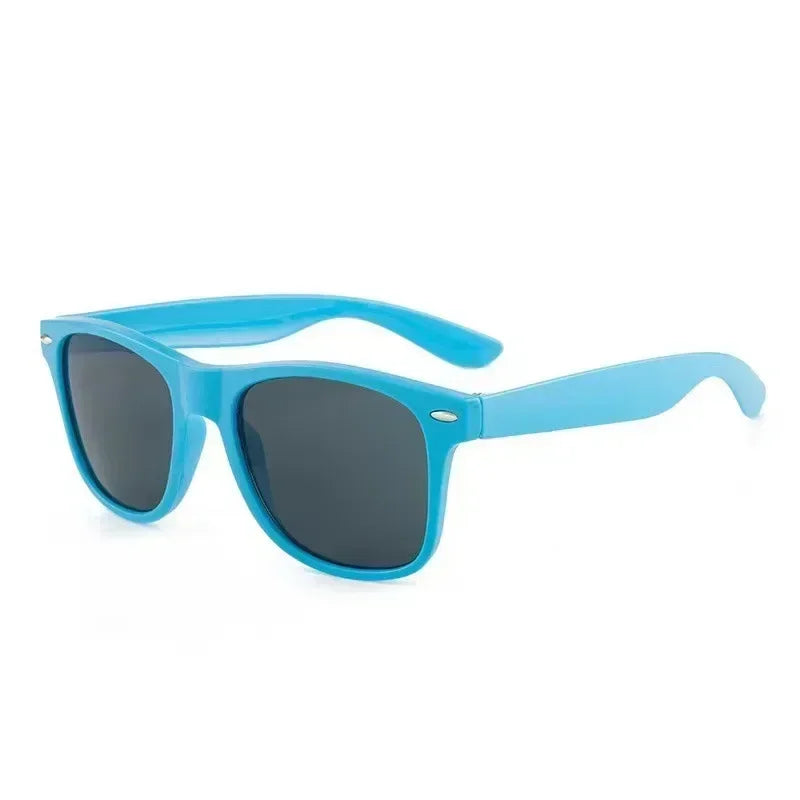 Kids Square Sunglasses – 12 Colors UV400 Outdoor Fashion Shades