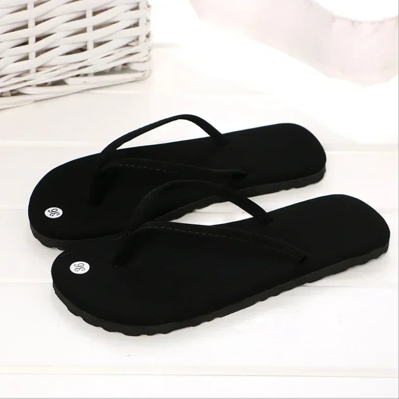 Summer Leopard Rubber Flip-Flops