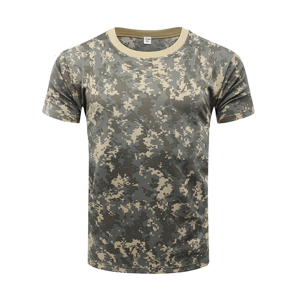 Men’s 3D Camouflage Outdoor T-Shirt