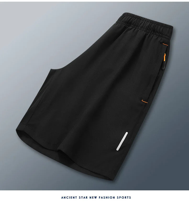 Men’s Summer Casual Ice Silk Shorts | Quick-Drying & Trendy