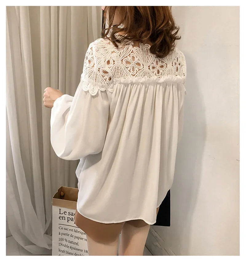 Women’s Loose Fit Long Sleeve O-Neck Top