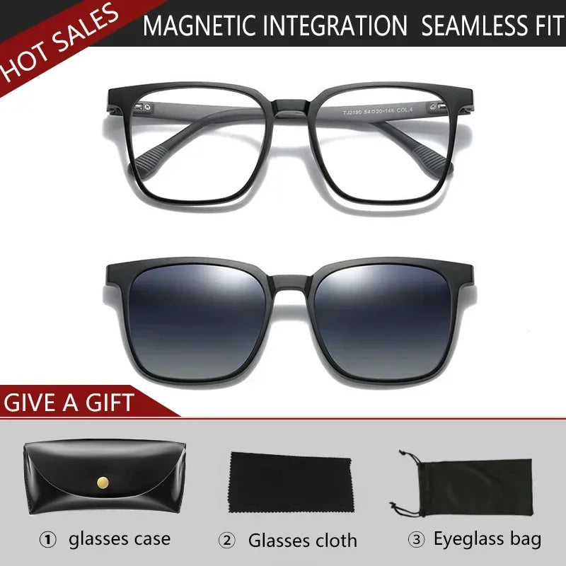 VICKY NEW IN Magnetic Clip-On Optical Myopia Glasses