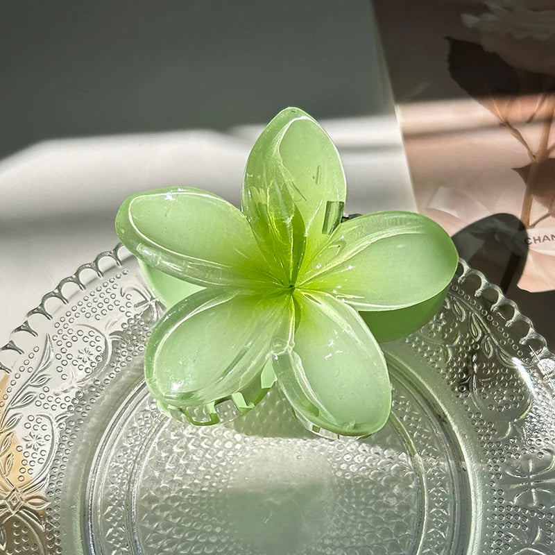 Fashion Flower Hair Claw Clip for Women & Girls