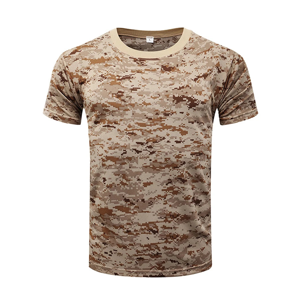 Men’s 3D Camouflage Outdoor T-Shirt