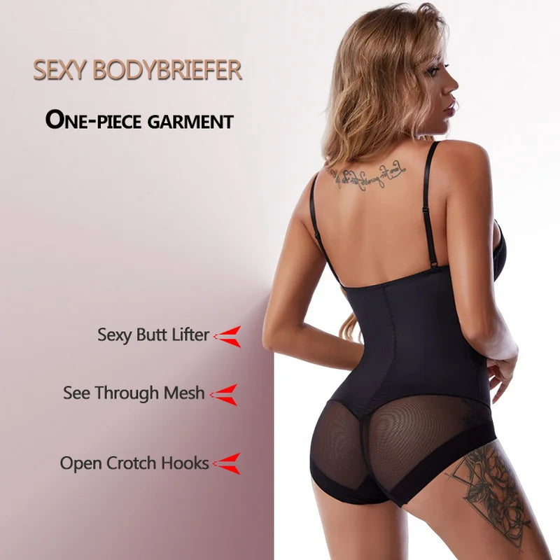 Women’s Silky Stretch Shapewear with Medium Control Bodysuit