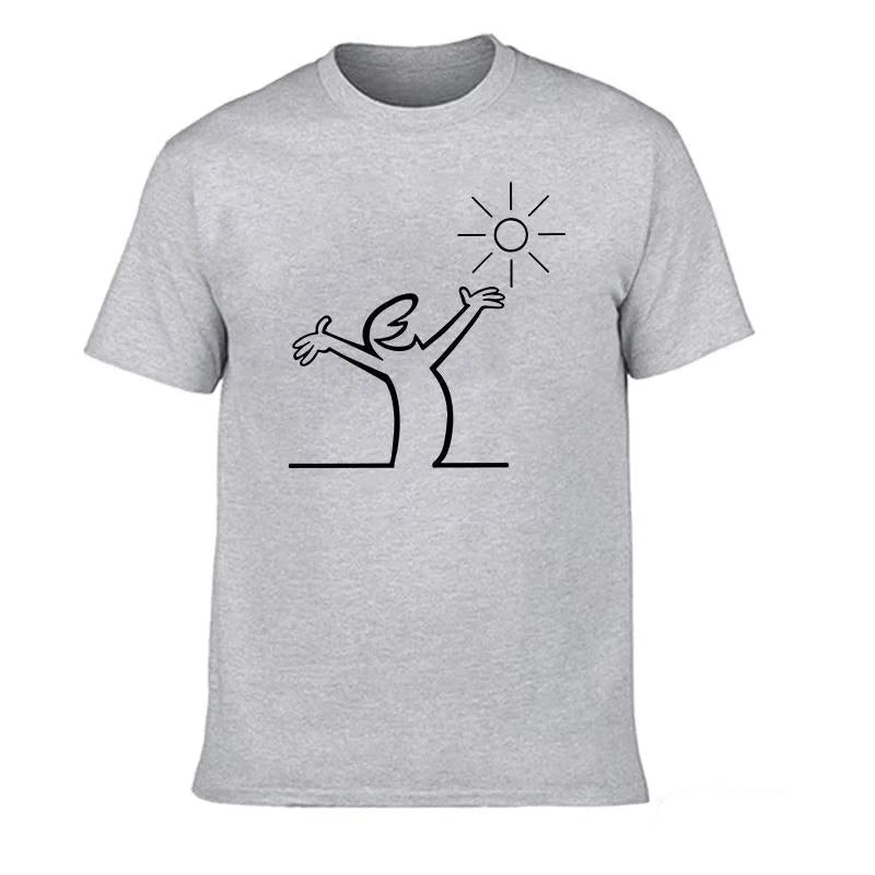 Lineman “La Linea” Graphic Print T-Shirt | Unisex Casual Summer Cotton Tee