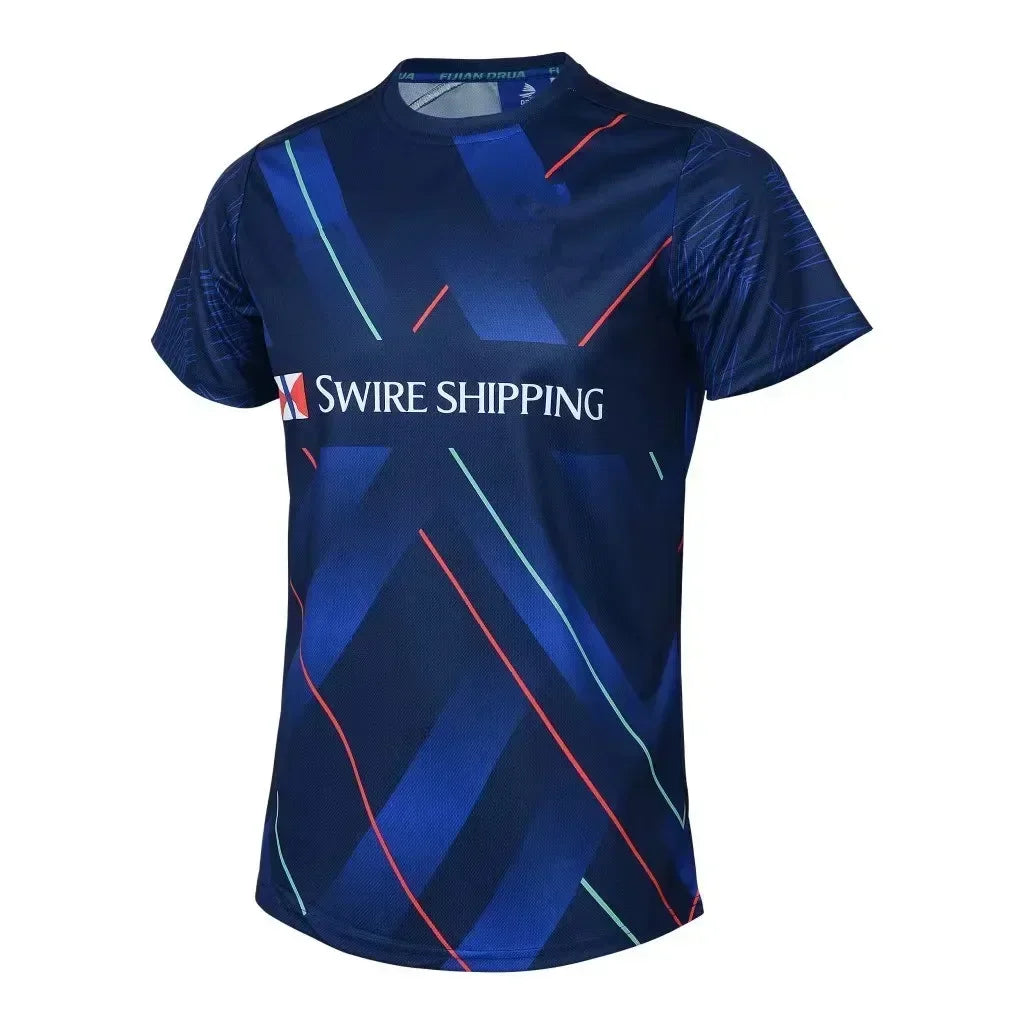 Quick-Drying Outdoor Sports T-Shirt – 3D Printed Fiji 7s Andrea Rugby Jersey