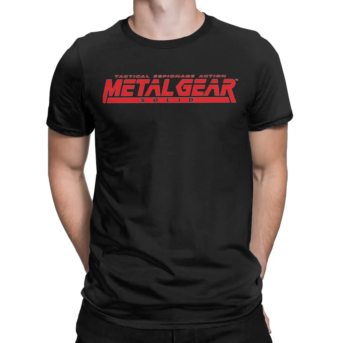 Metal Gear Solid 3 Snake & Raiden Graphic T-Shirt | Cotton Casual Game Tee