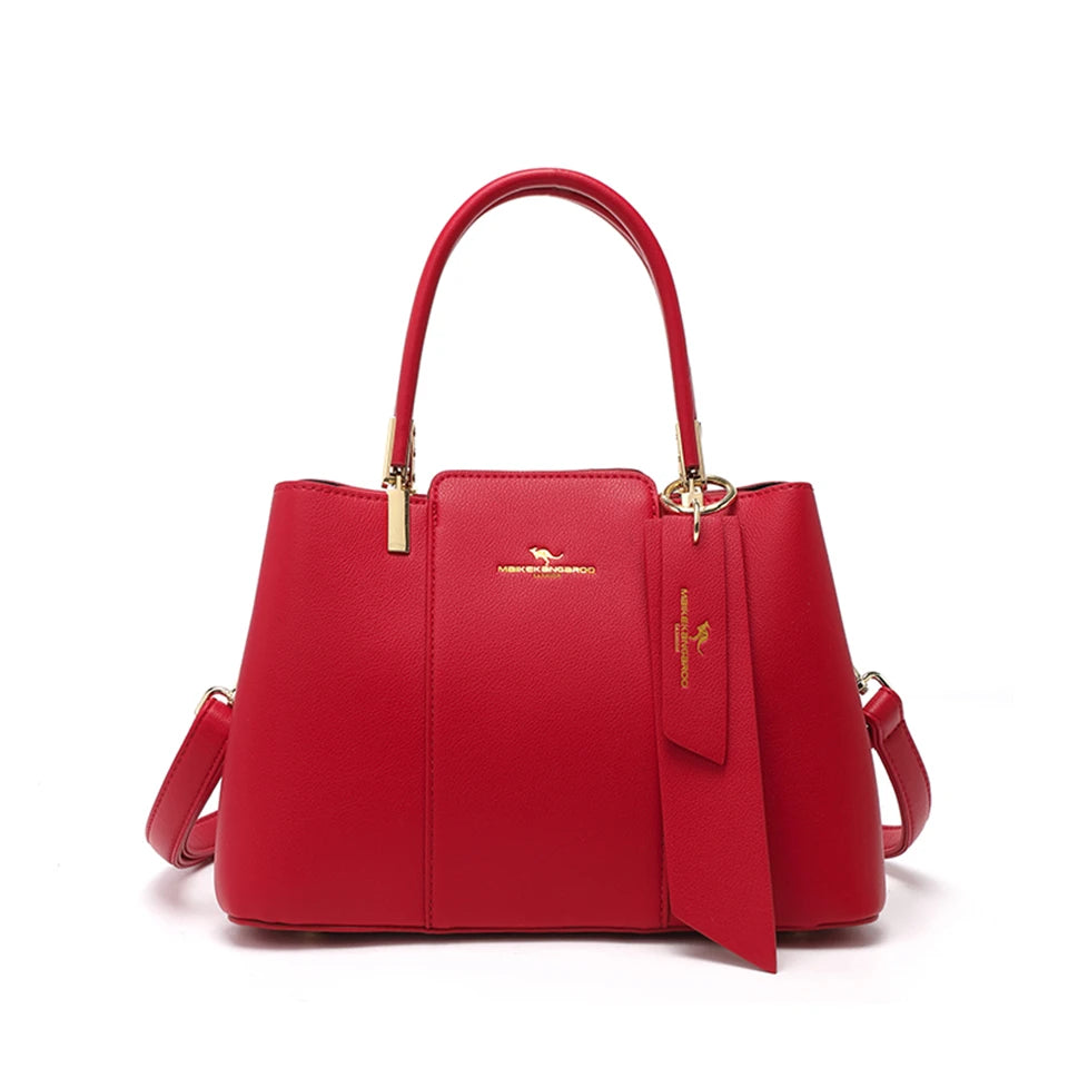 Luxury Soft Leather Shoulder & Crossbody Bag