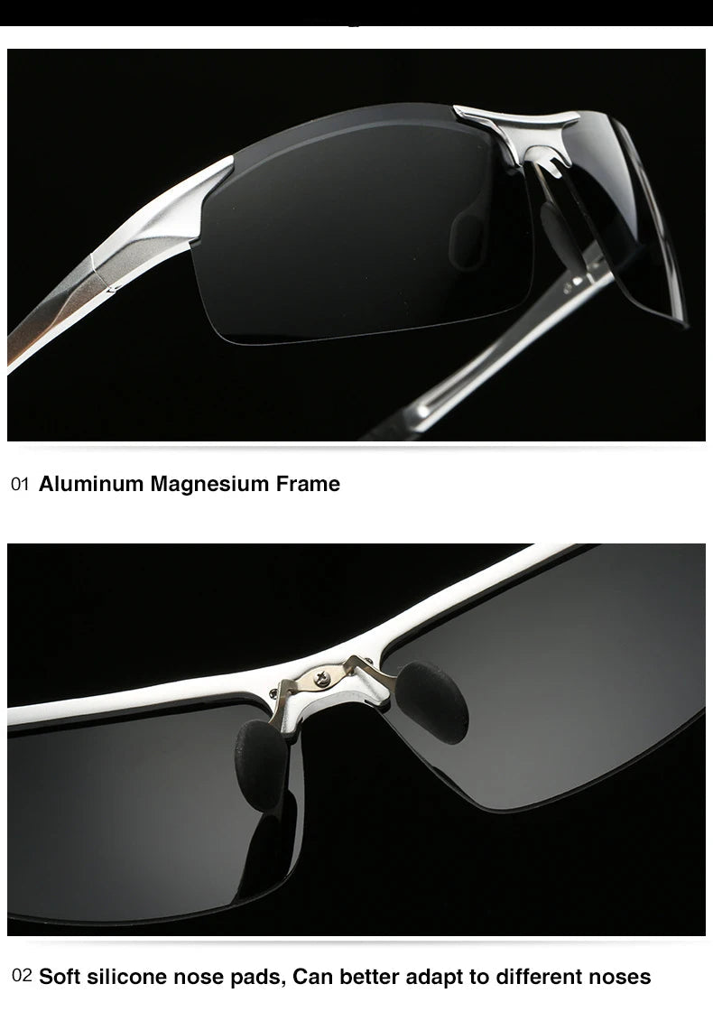 AORON Driving Polarized Sunglasses for Men