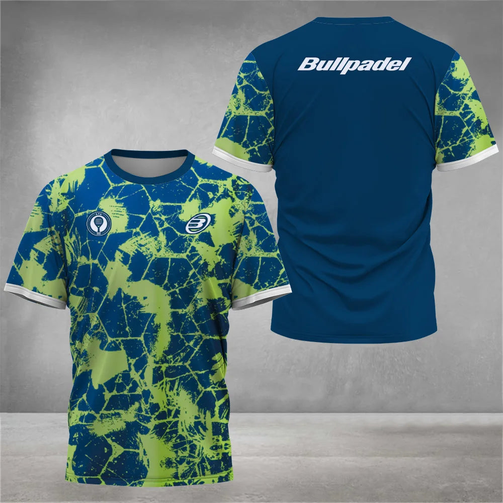 Men’s Padel Quick-Dry Sports T-Shirt | Breathable Summer Fitness Tee