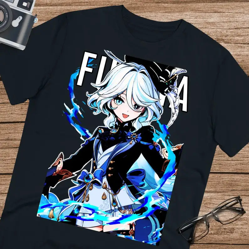 Unisex Genshin Impact Furina T-Shirt | Fan-Made Graphic Tee