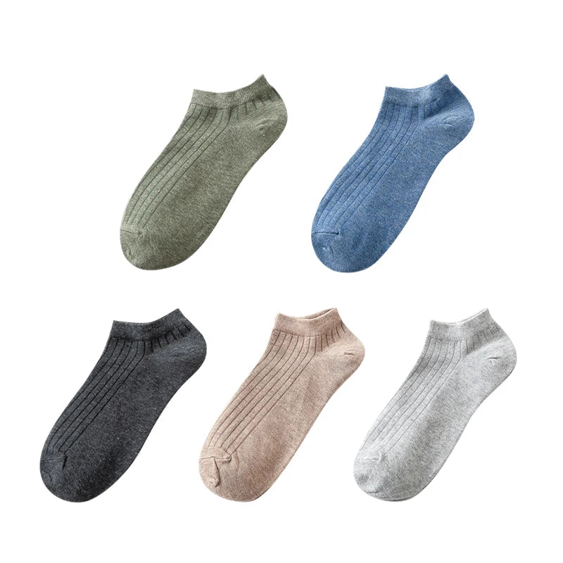 Women’s Solid Casual Cotton Ankle Socks - Amazing G