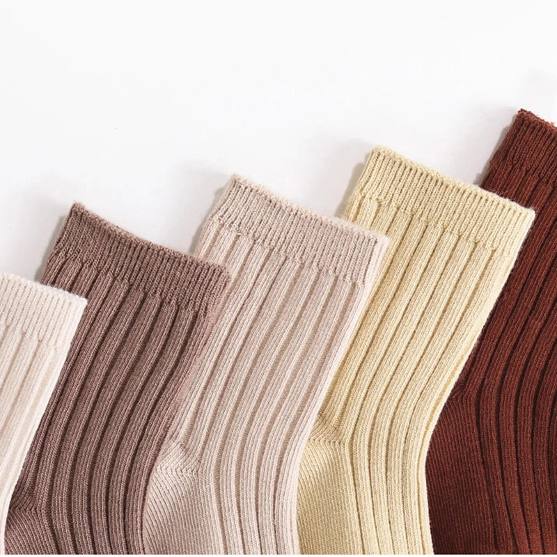 MILANCEL Autumn Kids Mid-Tube Socks