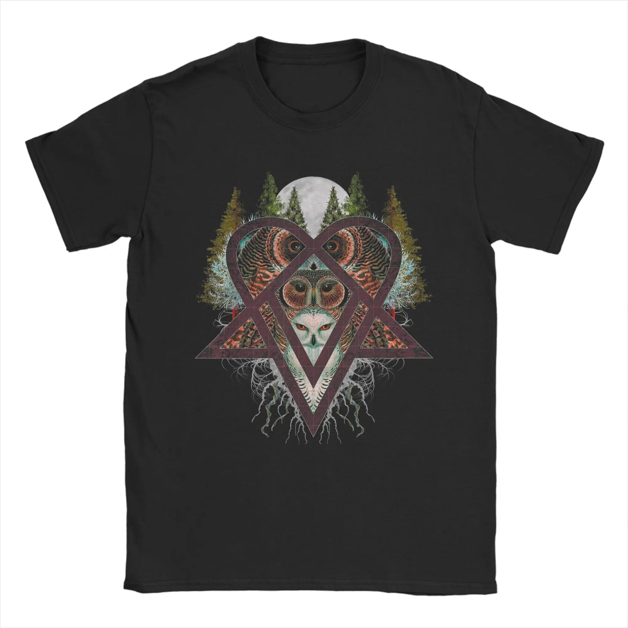Harajuku Ville Valo Arch T-Shirt | HIM Band Inspired Aesthetic Tee