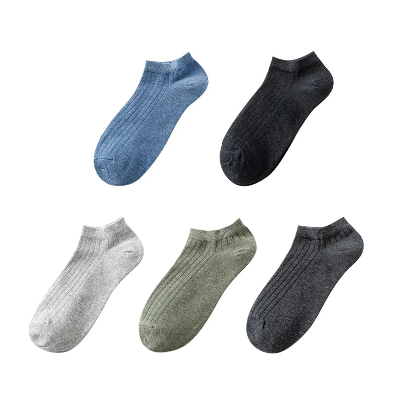 Women’s Solid Casual Cotton Ankle Socks - Amazing G