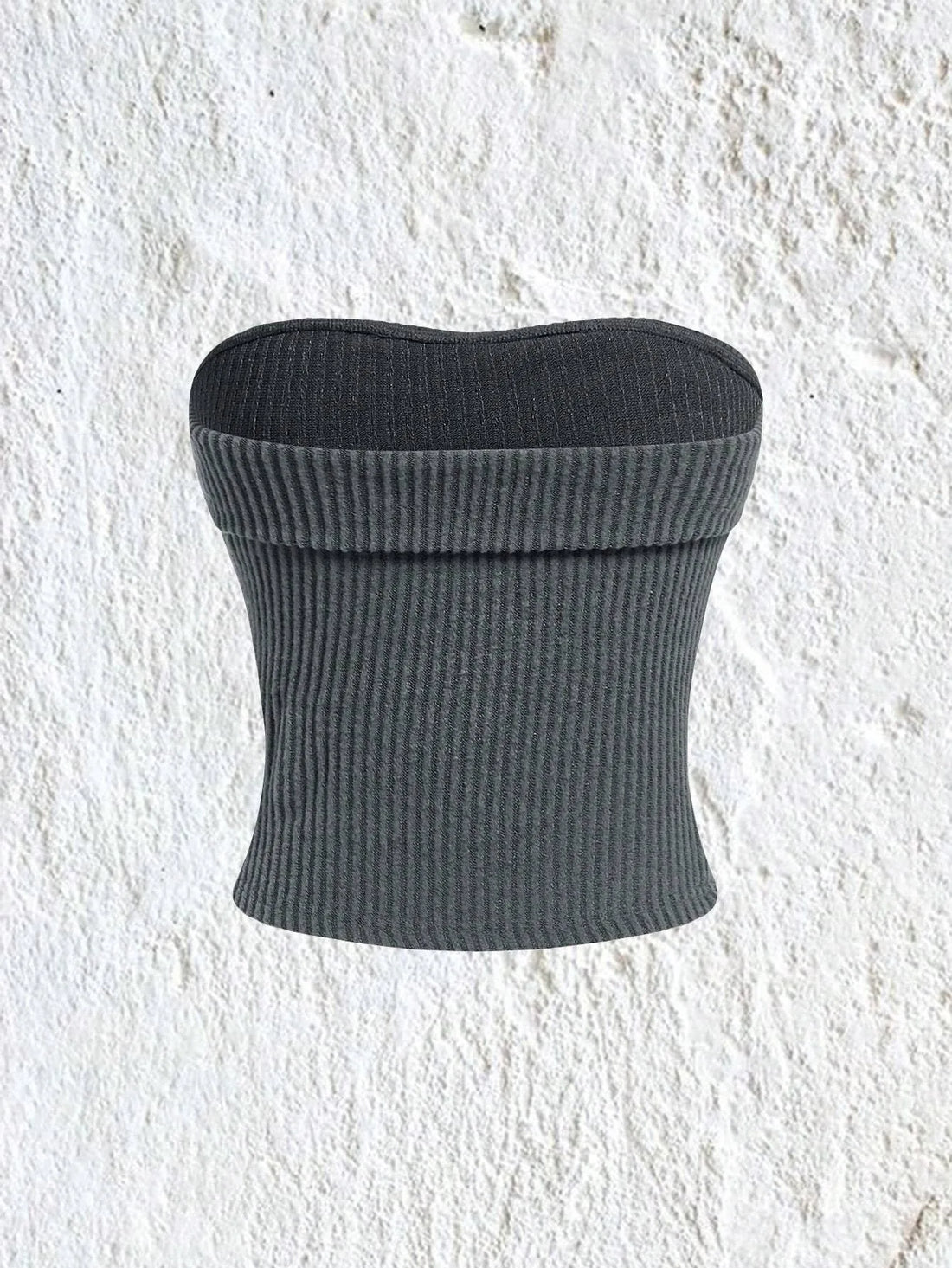 Women Rib-knit Tube Top