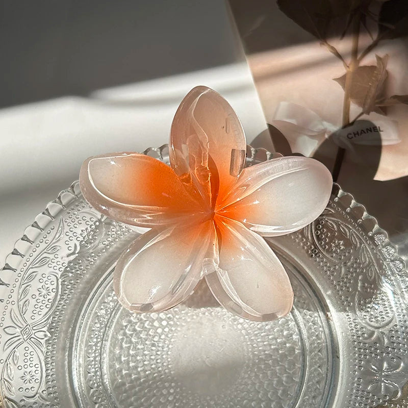 Fashion Flower Hair Claw Clip for Women & Girls