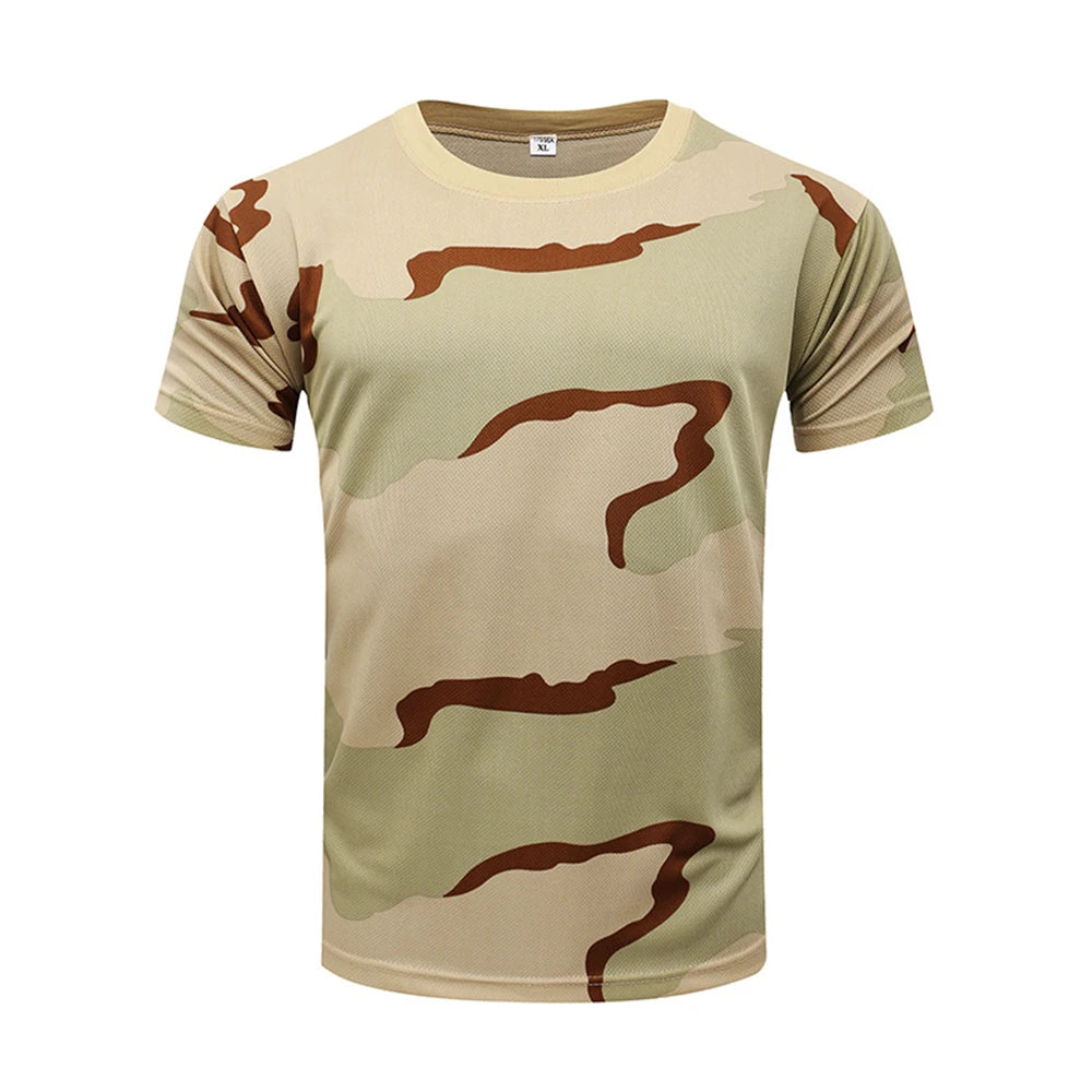 Men’s 3D Camouflage Outdoor T-Shirt