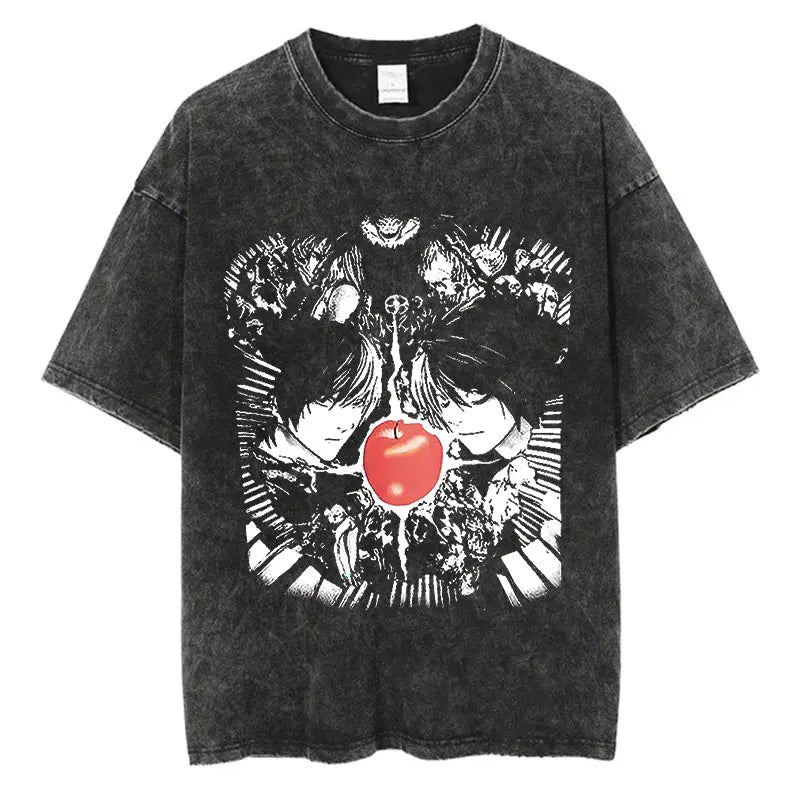 Death Note Harajuku Vintage Oversized T-Shirt