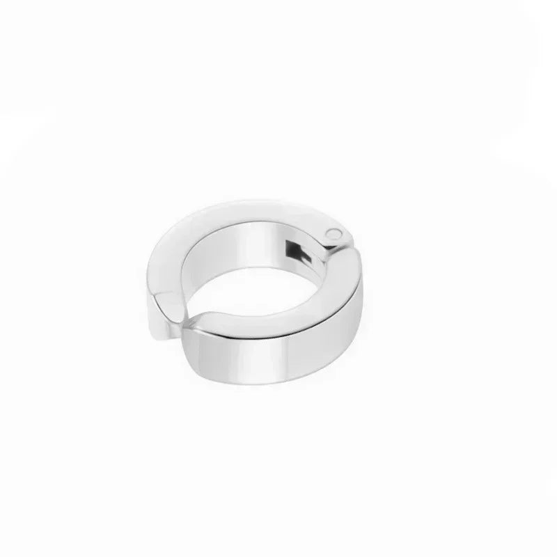 Round Stainless Steel Punk Ear Clip