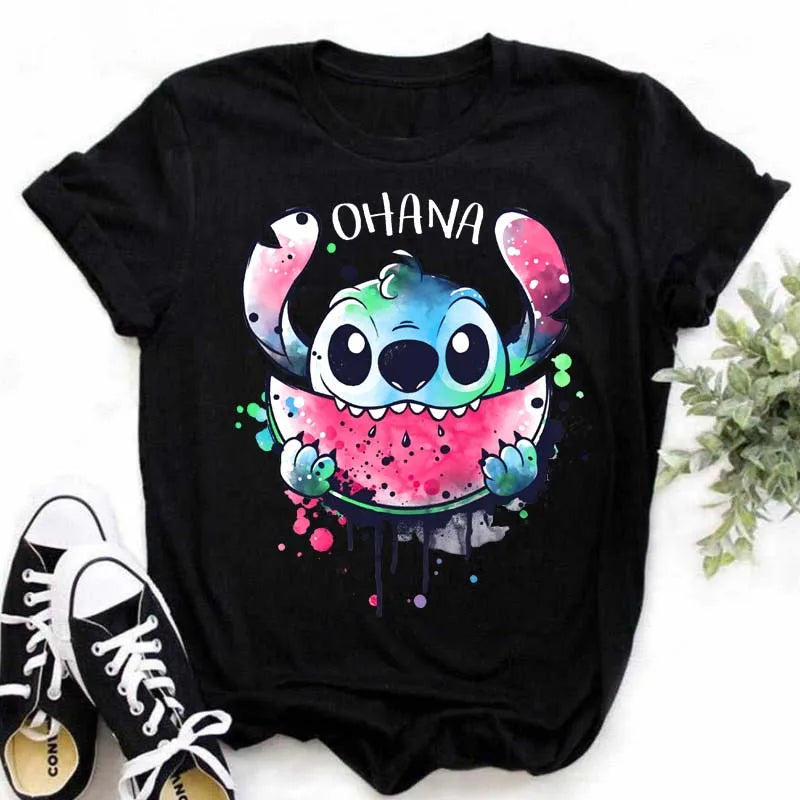 Lilo Stitch Cartoon Women&