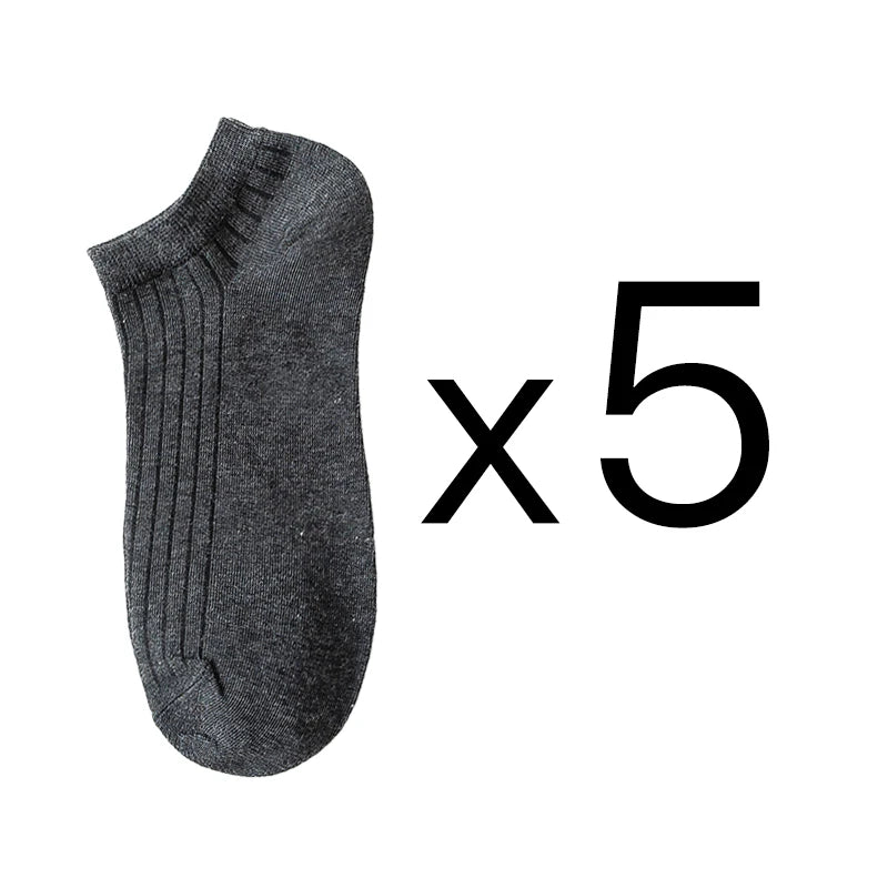 Women’s Solid Casual Cotton Ankle Socks - Amazing G