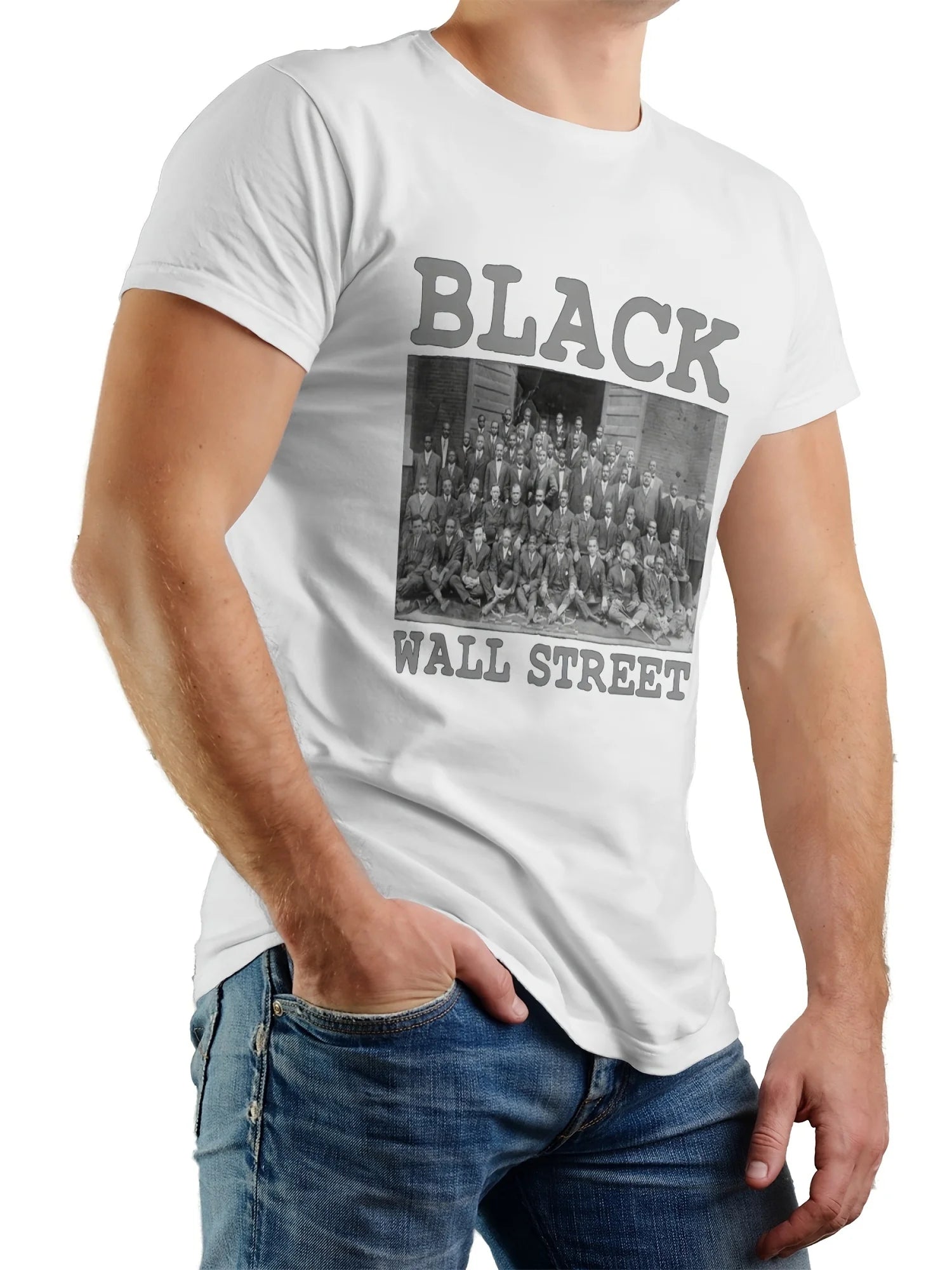 Black Wall Street T-Shirt – Celebrate Black History & Legacy