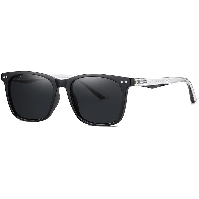 Women’s Retro Polarized Sunglasses – Unisex Korean Square UV400 Shades