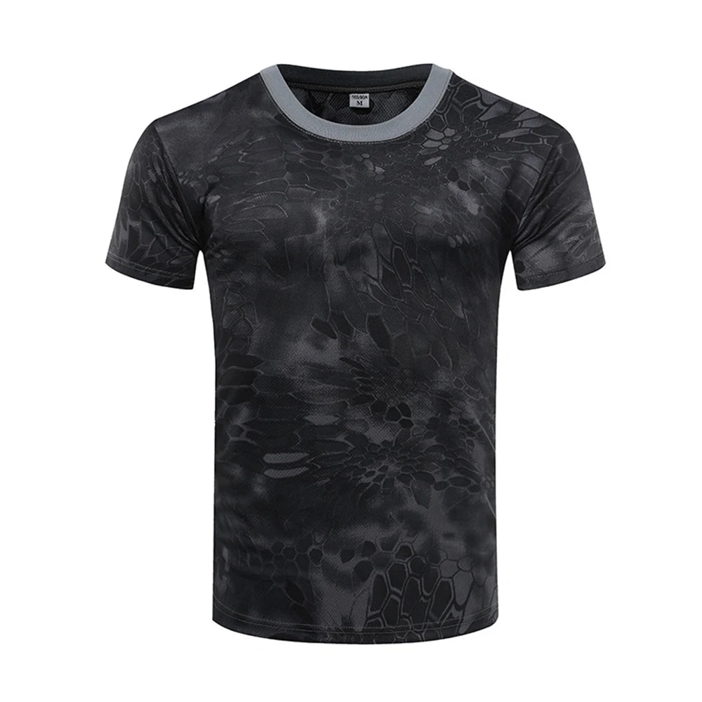 Men’s 3D Camouflage Outdoor T-Shirt