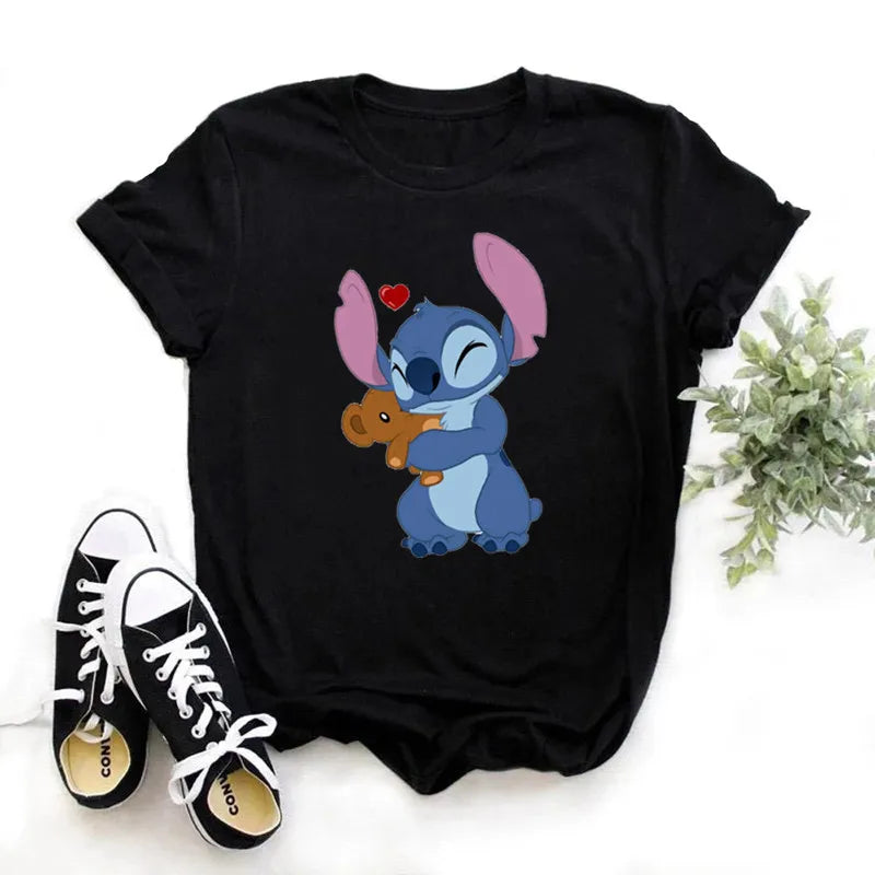 Lilo Stitch Cartoon Women&