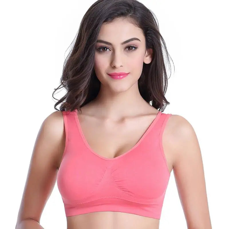 Padded Sports Bra for Women – Yoga, Running, & Workout Support
