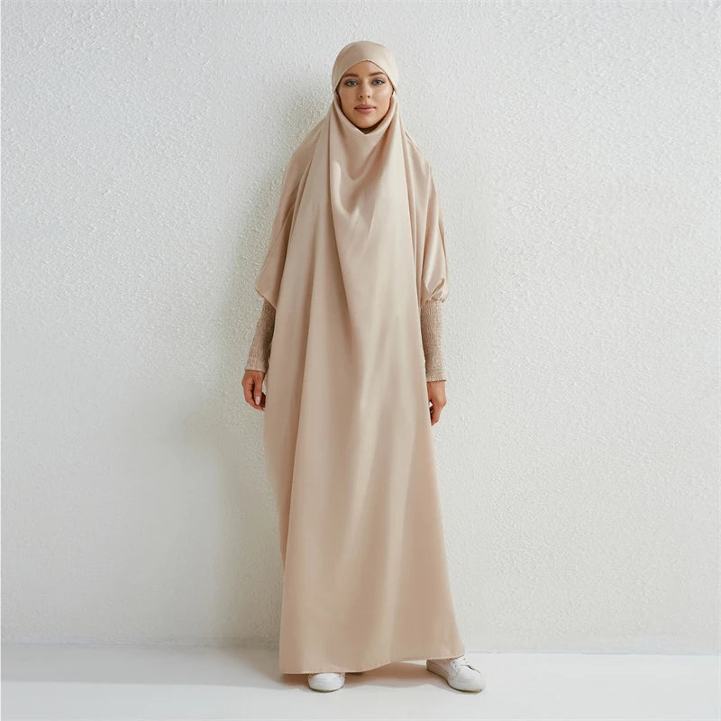 Muslim Hooded Abaya Dress