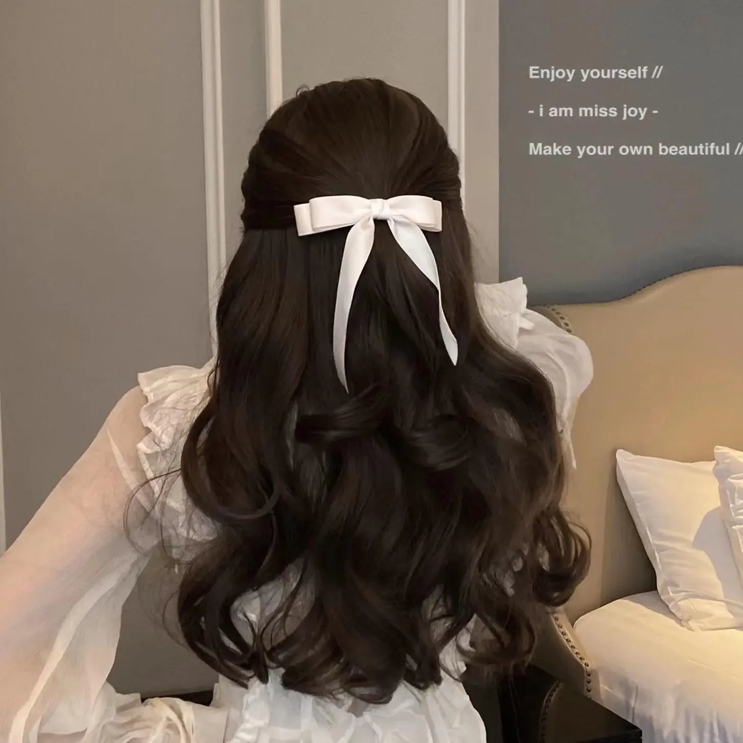 Fashion Fabric Ribbon Hairpin for Women