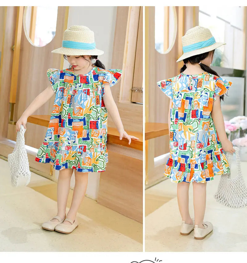 Cotton Summer Dress for Girls
