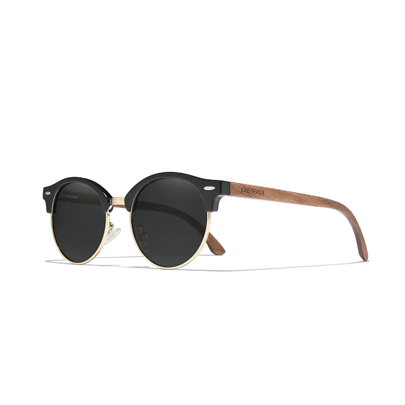 Handmade Black Walnut Wood Sunglasses