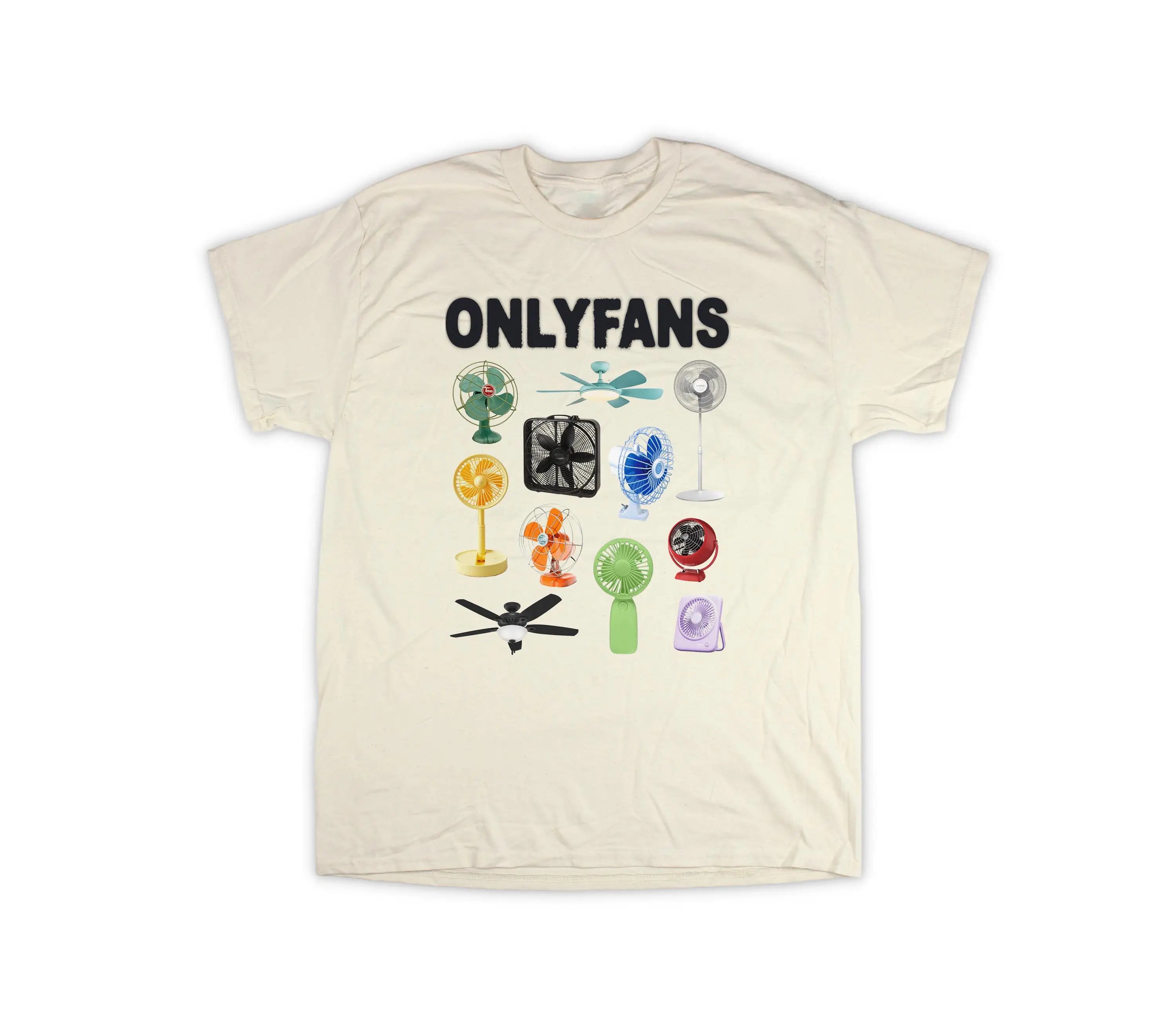 ONLYFANS Cursed Y2K Meme T-Shirt | Funny Ironic Gen-Z Weirdcore Tee