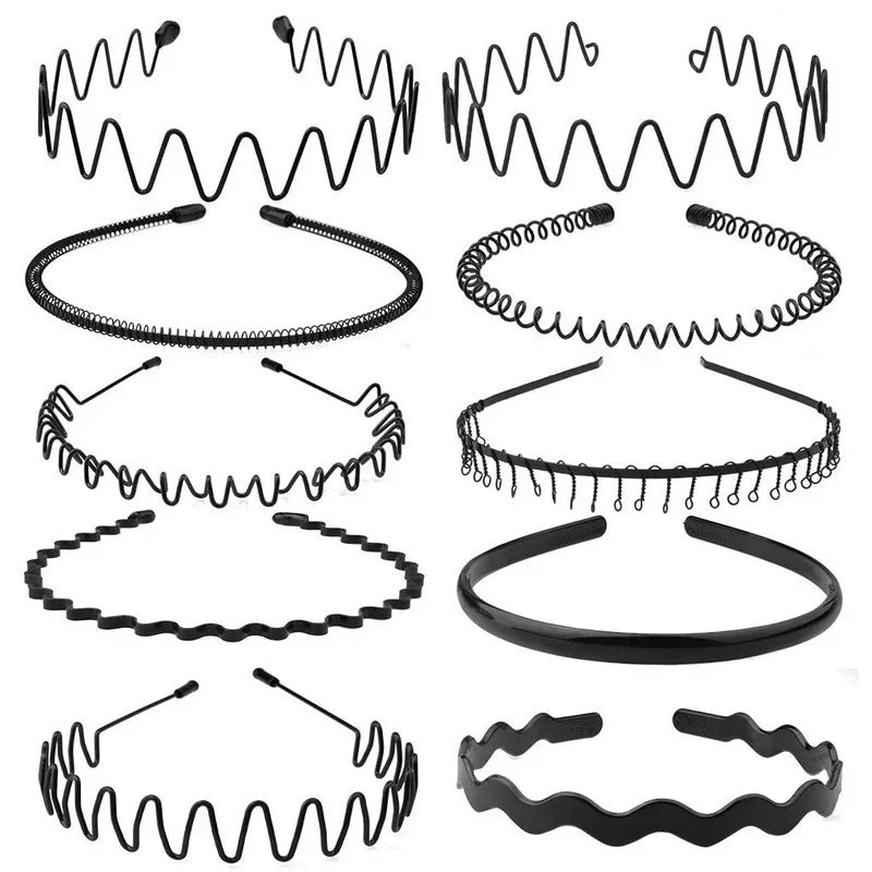 Unisex Metal Hair Bands