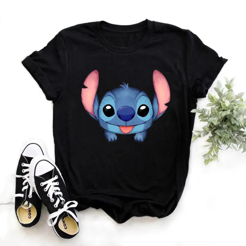 Lilo Stitch Cartoon Women&