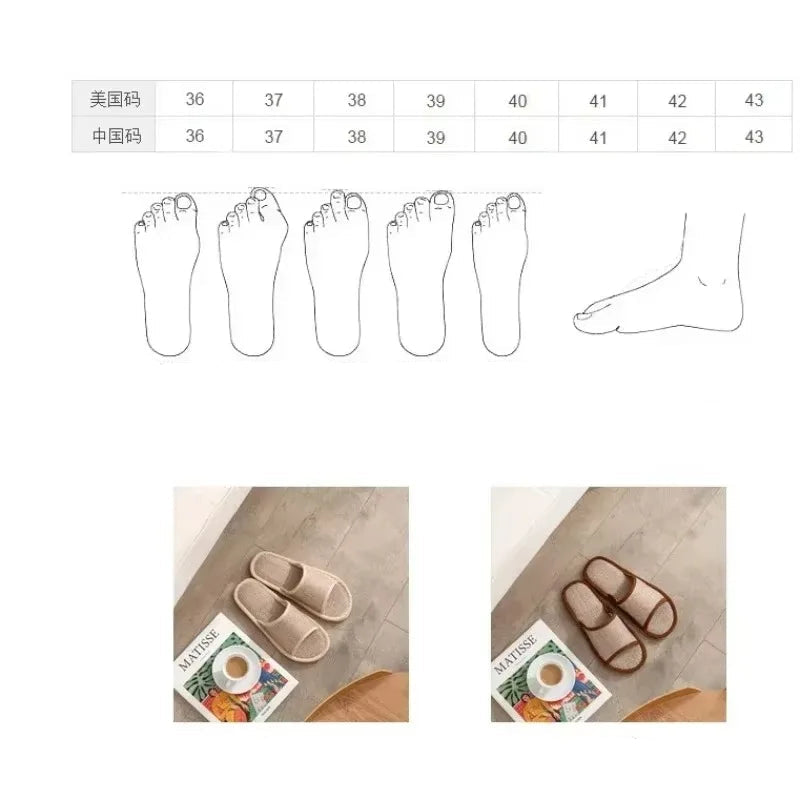 Universal Hotel Linen Slippers
