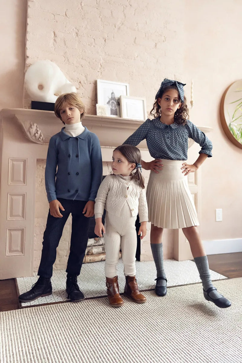 Blue Shabbos Collection 100% Cotton Girls&