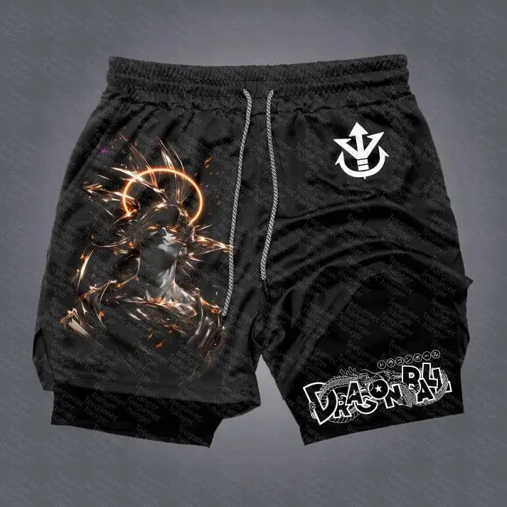 Dragon Ball Z Official Licensed Men’s Workout Shorts