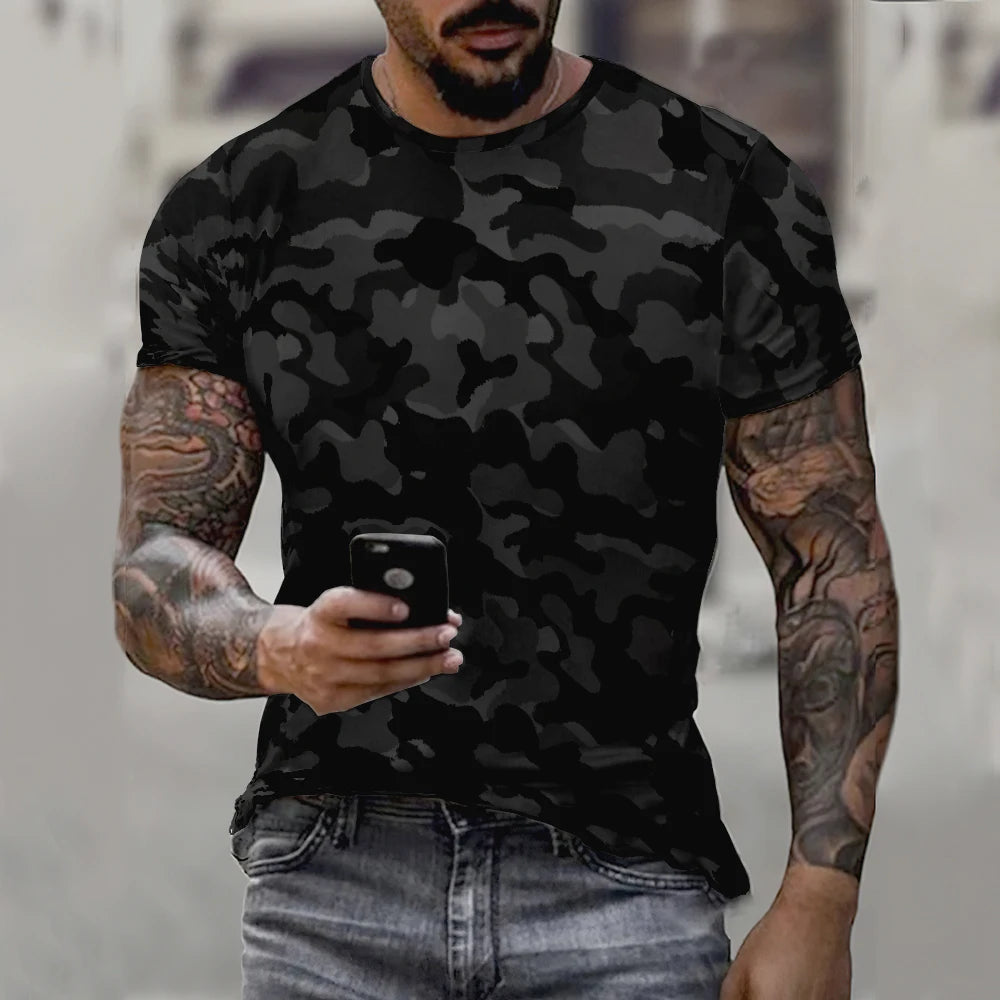 Unisex Graffiti 3D Print T-Shirt