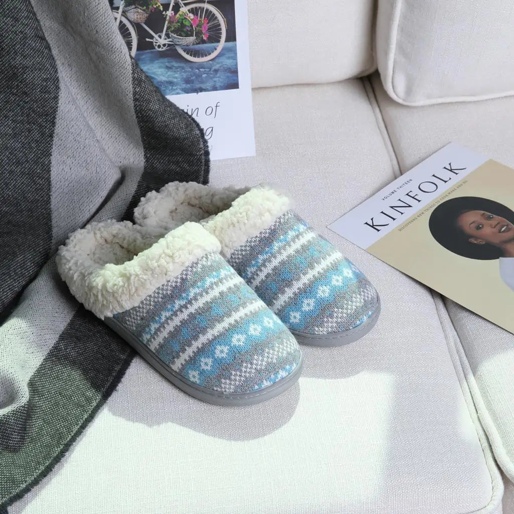 Winter Women’s Fluffy Memory Foam Slippers | Warm, Cozy & Anti-Slip