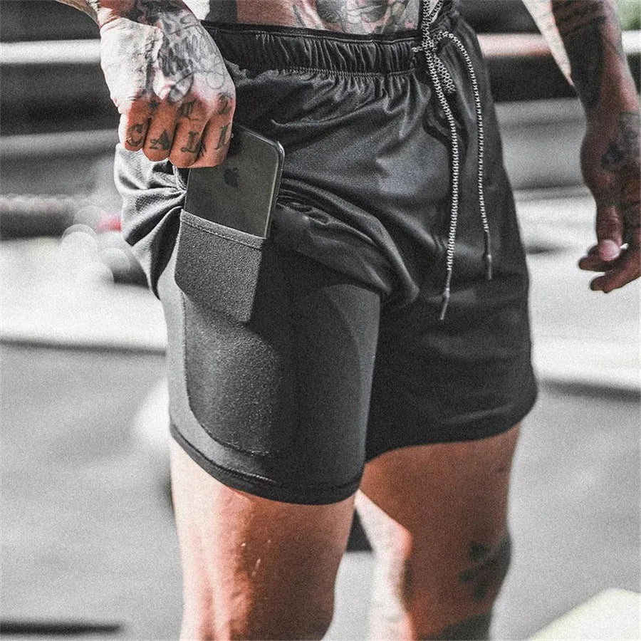 Men’s Double-Decker Running Shorts